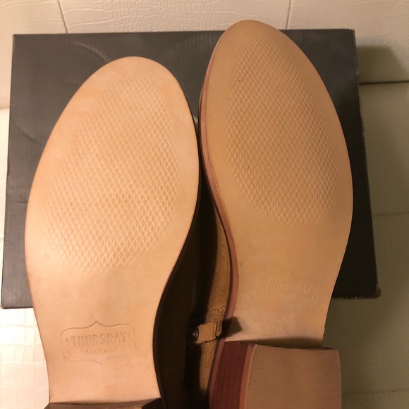 THURSDAY BOOT CO // DOWNTOWN // HONEY SUEDE // 6.5 - Picture 7 of 7